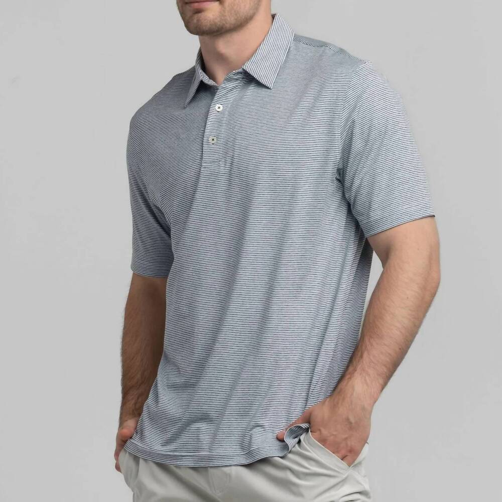 NEW SOUTHERN SHIRT COMPANY heather madison stripe polo in windsor